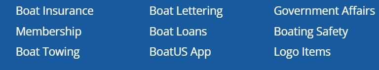 List of BoatUS Services